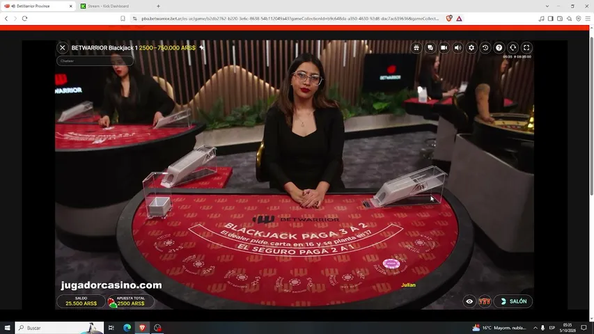 jugadorcasino playing Slots & Casino - Live Casino Stream