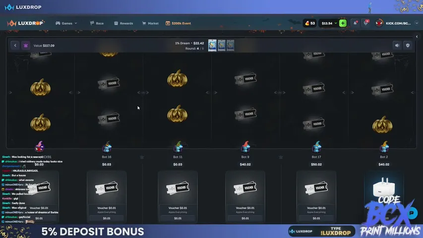 bcx91 playing Slots & Casino - Live Casino Stream