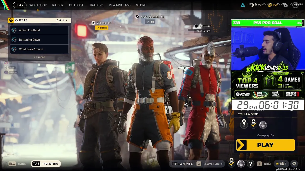 venator_33 live stream