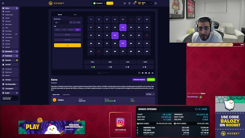 balozy playing Slots & Casino - Live Casino Stream