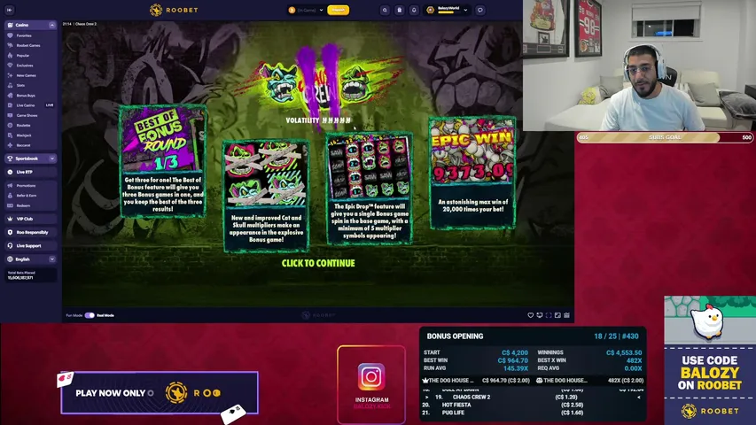 balozy playing Slots & Casino - Live Casino Stream