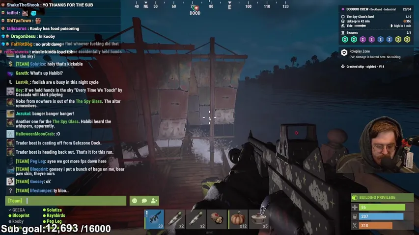 PaymoneyWubby playing Rust - Live Casino Stream