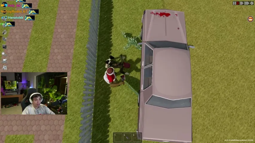 carre playing Project Zomboid - Live Casino Stream