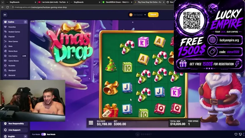 stevewilldeoits playing Slots & Casino - Live Casino Stream