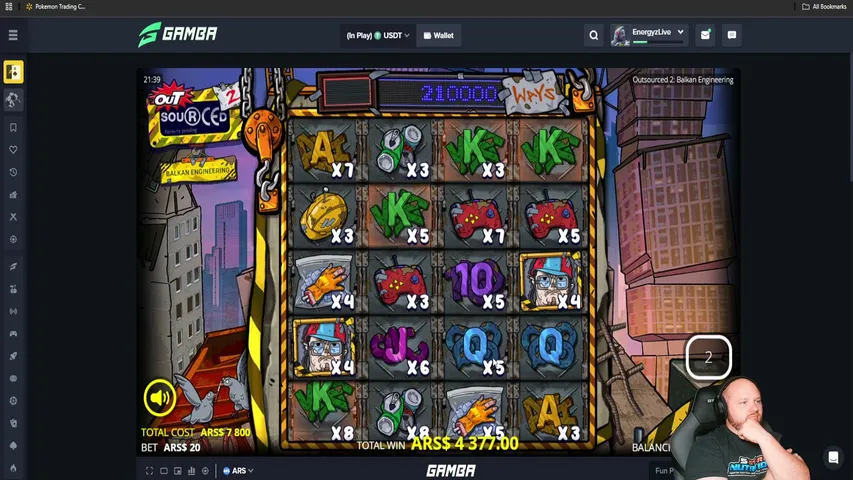 energyz playing Slots & Casino - Live Casino Stream