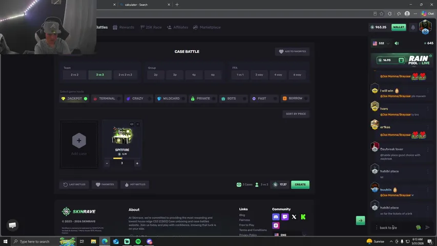 SKINRAVE.GG - Case battles