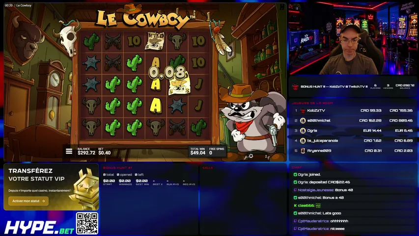 KobZzTV playing Slots & Casino - Live Casino Stream