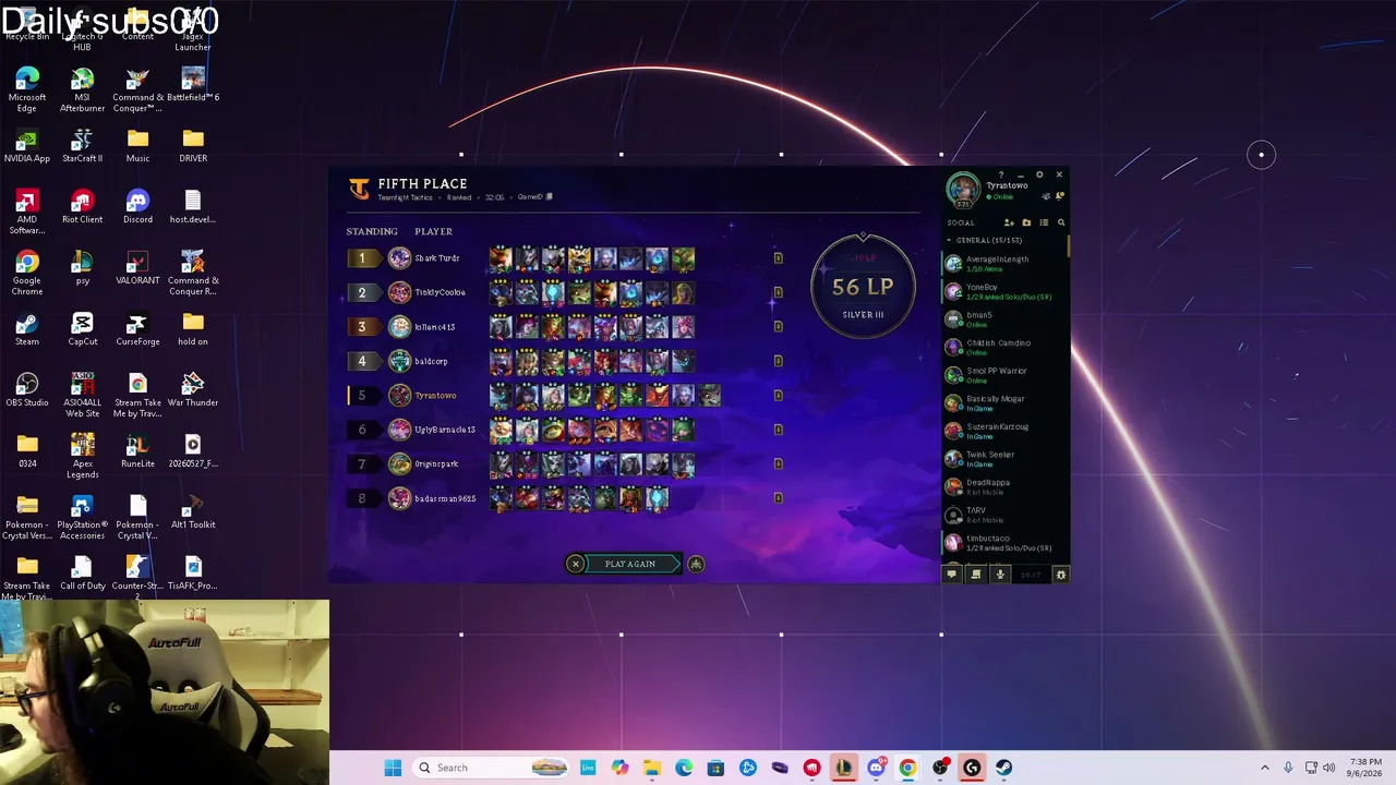TisAFK live