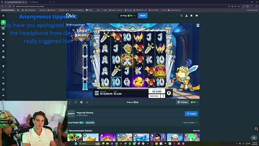clavicular playing Slots & Casino - Live Casino Stream