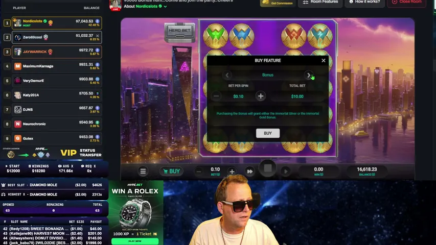 SEX...Y STREAM / BONUS HUNT / LEADERBOARD / GIVEAWAYS / #HYPEBET #NORDICSLOTS