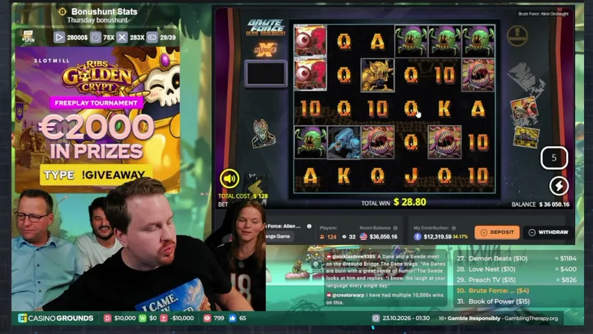 nordicslots live stream