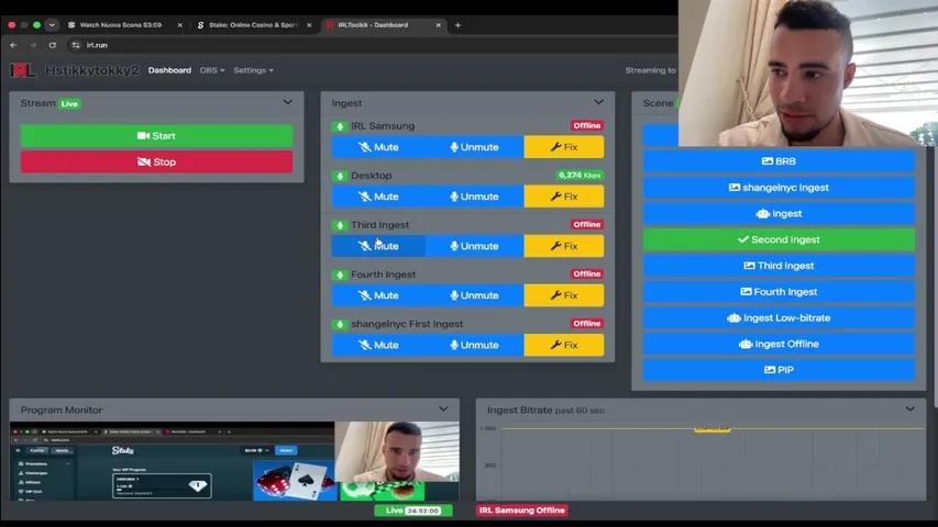 hstikkytokky playing Slots & Casino - Live Casino Stream