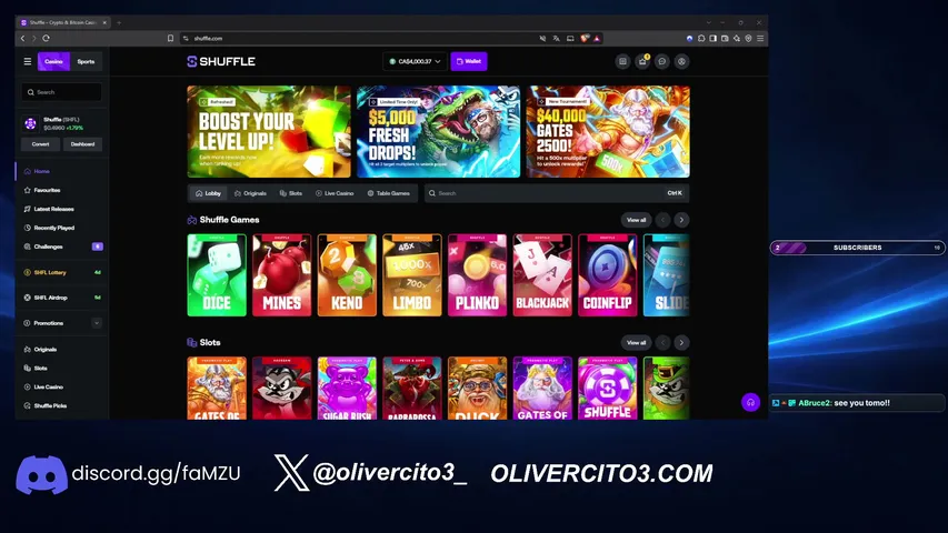 olivercito3 playing Slots & Casino - Live Casino Stream