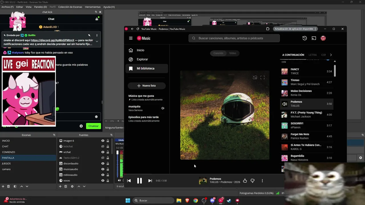 ANDREH live stream