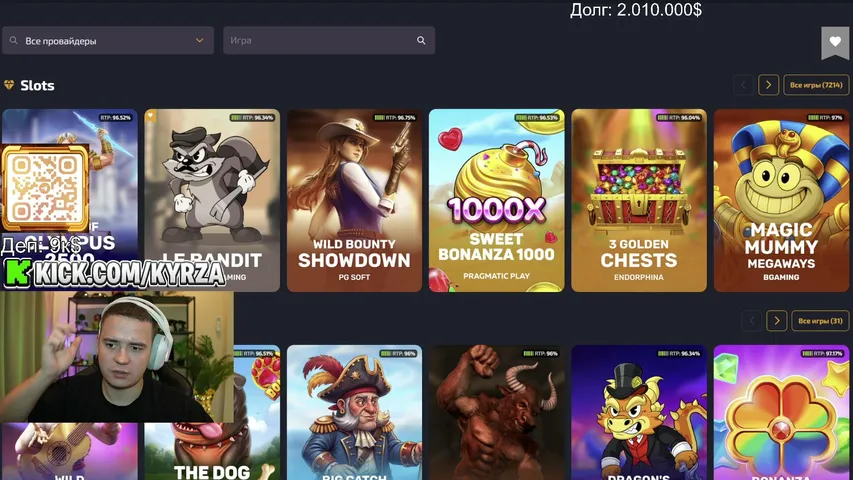 Kyrza playing Slots & Casino - Live Casino Stream