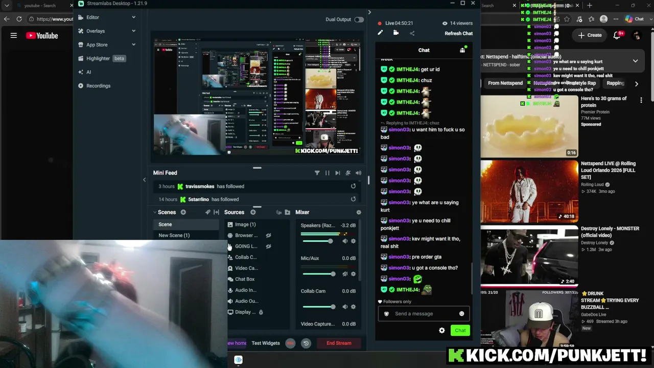 punkjett live