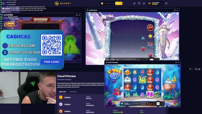 steviewil8ldnoit playing Slots & Casino - Live Casino Stream