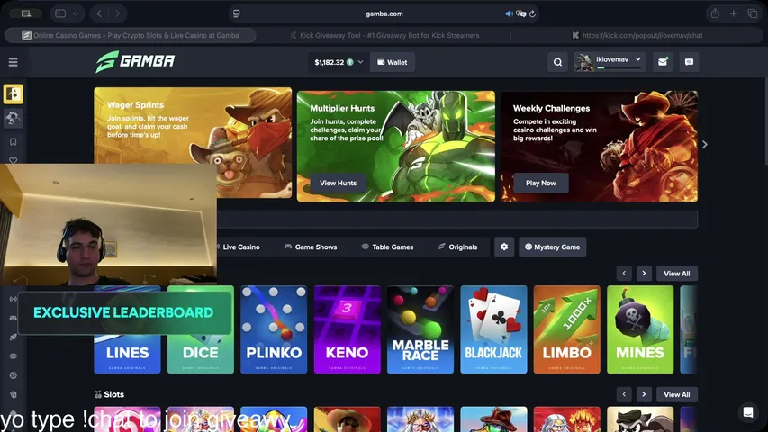 ilovemav playing Slots & Casino - Live Casino Stream