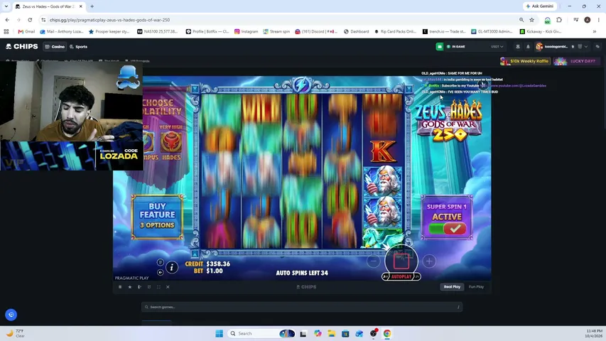 lozadagambles playing Slots & Casino - Live Casino Stream