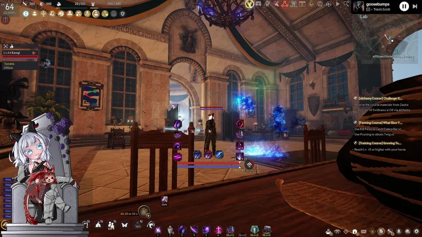 804GS DK AOS Node War and grinding New Player Friendly