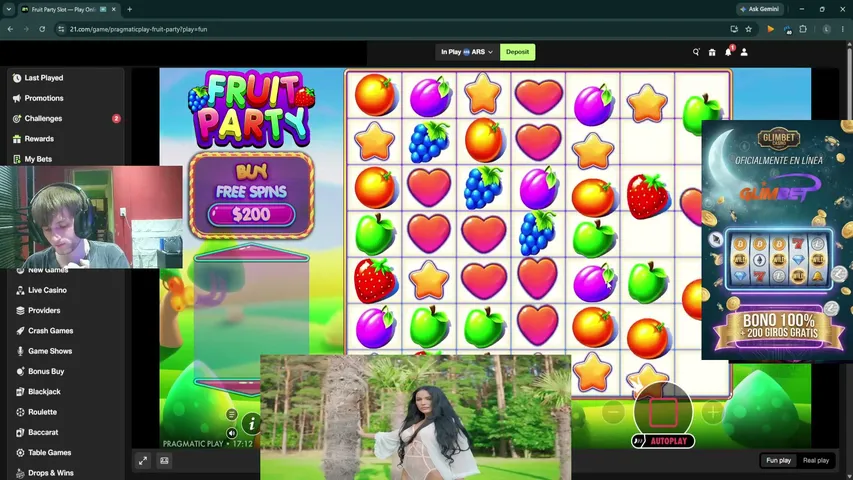 betty50ward playing Slots & Casino - Live Casino Stream