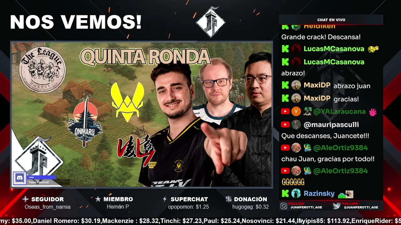JuanPerottiAoE live