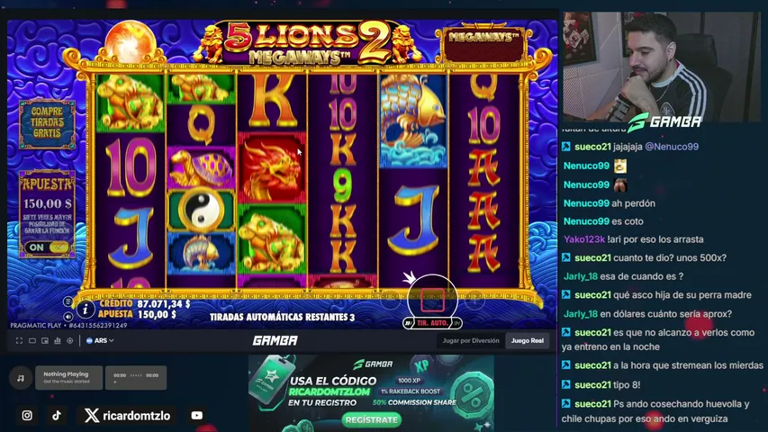 ricardomtz1 playing Slots & Casino - Live Casino Stream