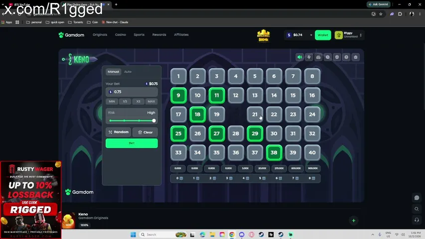 r1gged playing Slots & Casino - Live Casino Stream