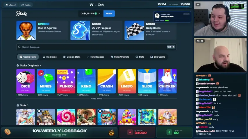 troybold playing Slots & Casino - Live Casino Stream