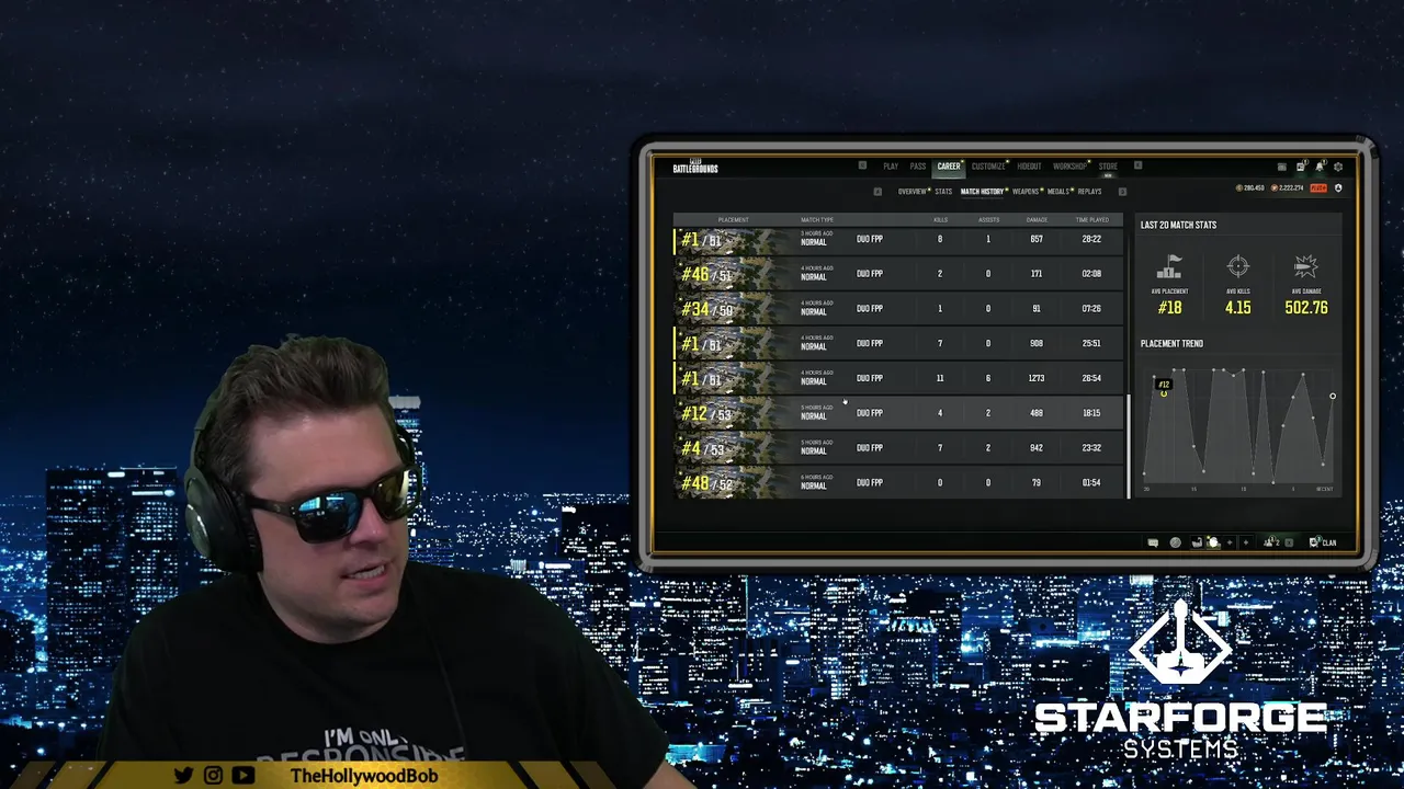 Hollywoodbob live