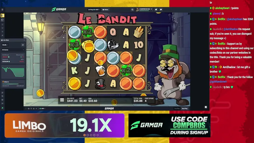 competitivebrothers playing Slots & Casino - Live Casino Stream