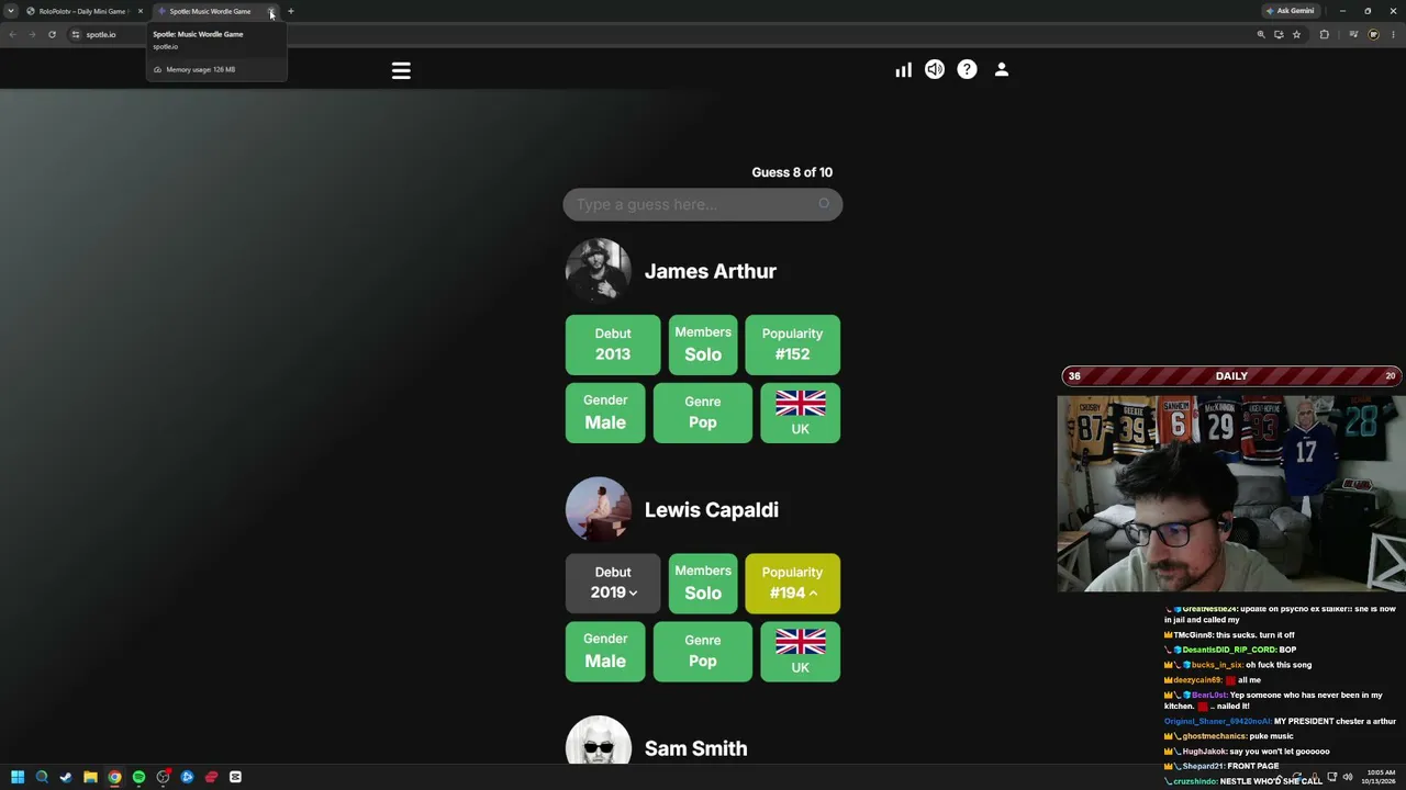 Rolo live stream