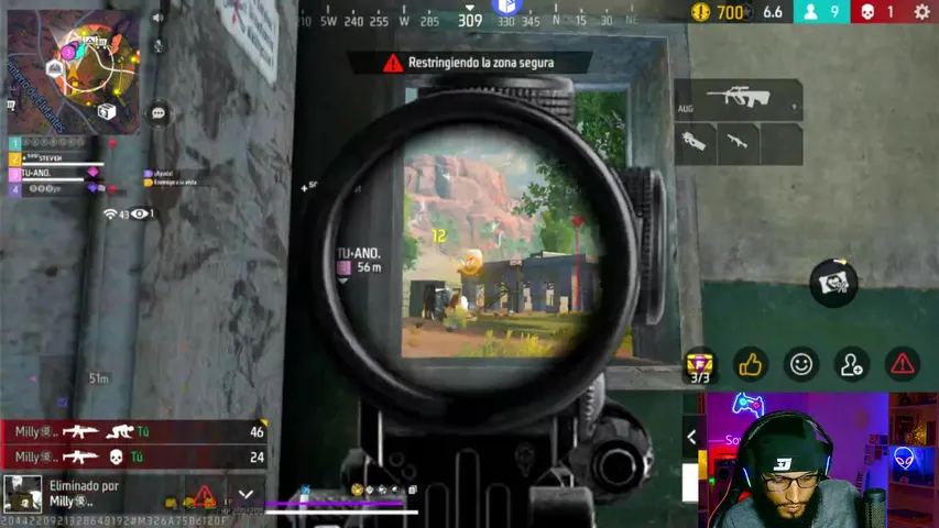 FREE FIRE REGION NORTE AMERICA