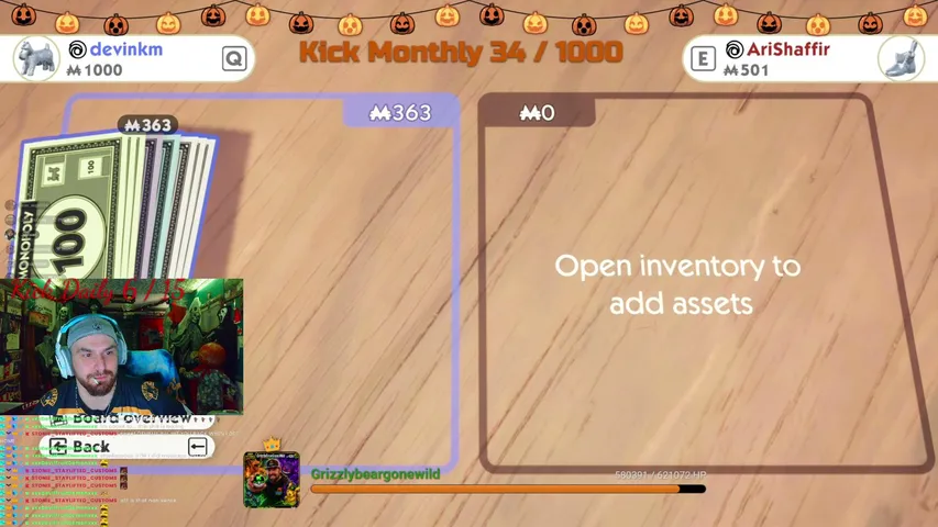 marquisgaming playing Monopoly - Live Casino Stream