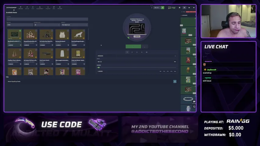 addictedxd playing Slots & Casino - Live Casino Stream