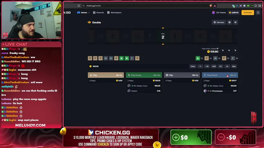Meluhdy playing Slots & Casino - Live Casino Stream