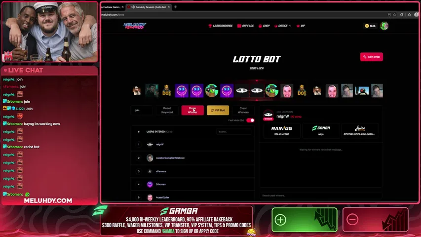🔴 VIEWERS SPEND MY BALANCE! | $10,000+ WEEKLY REWARDS | MELUHDY.COM | !RAIN !PACKDRAW !GAMBA !JUICE !SKINRAVE !CLASH