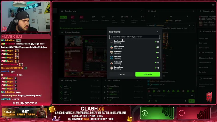 Meluhdy playing Slots & Casino - Live Casino Stream