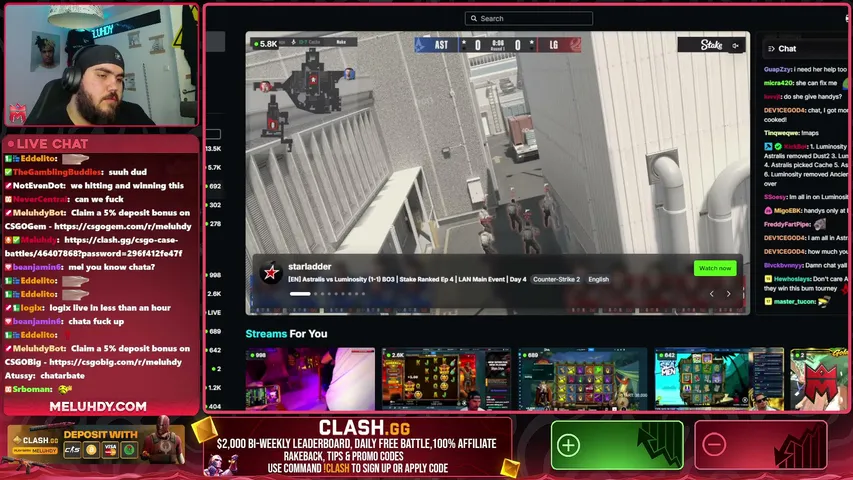 Meluhdy playing Slots & Casino - Live Casino Stream