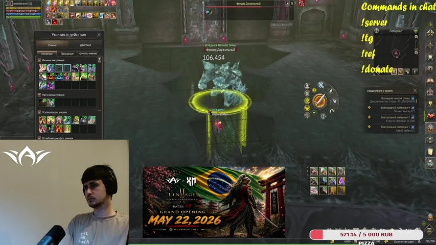 meow-stream Lineage 2 stream image