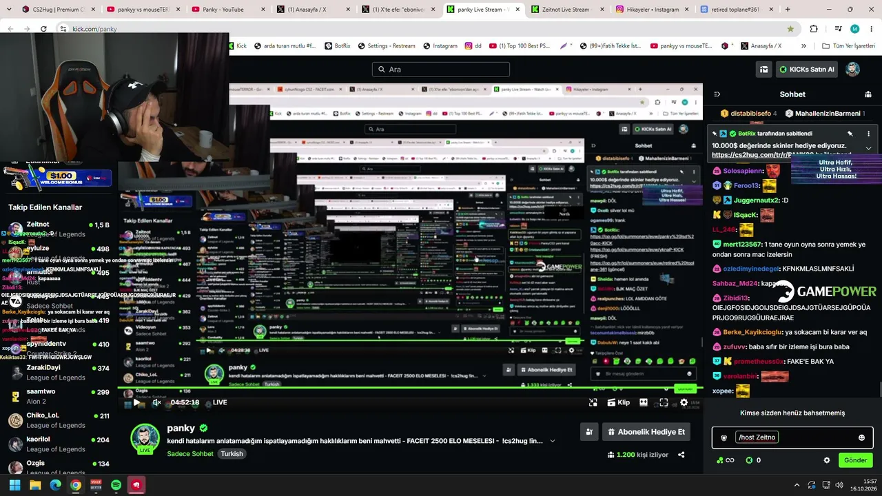 panky live stream