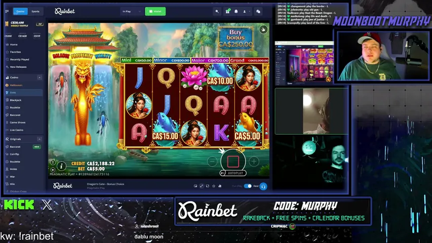moonbootmurphy playing Slots & Casino - Live Casino Stream