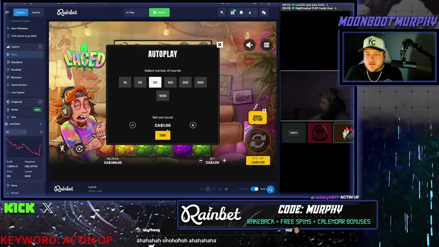 !rainbet | BIG FISH | $2,000 LEADERBOARD | KEYWORD GIVEAWAYS | !voices !discord !rainbet | 18+