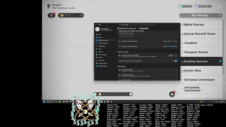 Genshin Story Quest 6.5, Augured Homecoming + ZZZ event (maybe video creation)