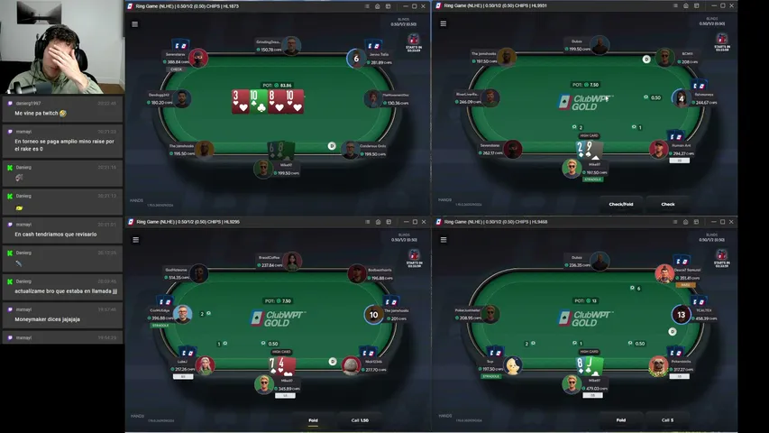 miikee-97 playing Poker - Live Casino Stream
