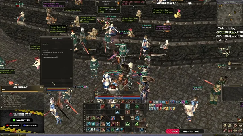 wariatp2w Lineage 2 stream image
