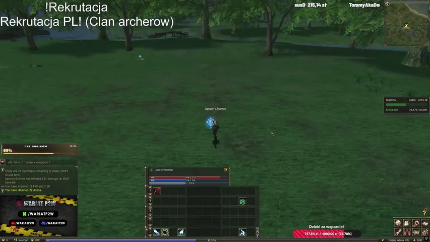wariatp2w Lineage 2 stream image
