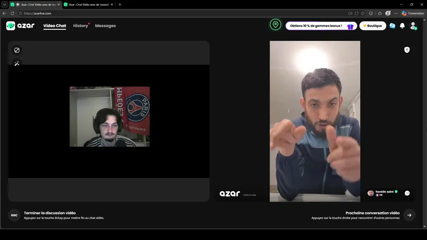 OMETV ET AZAR VENEZ LES FR