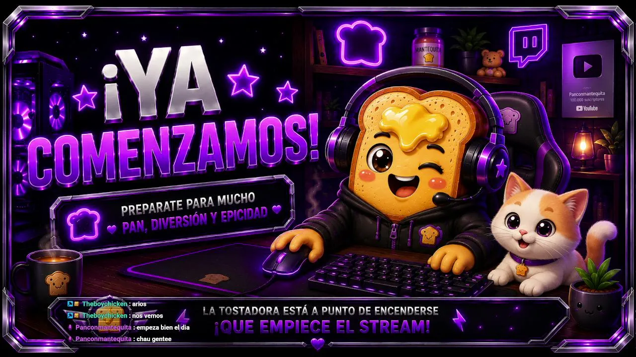 Panconmantequita live
