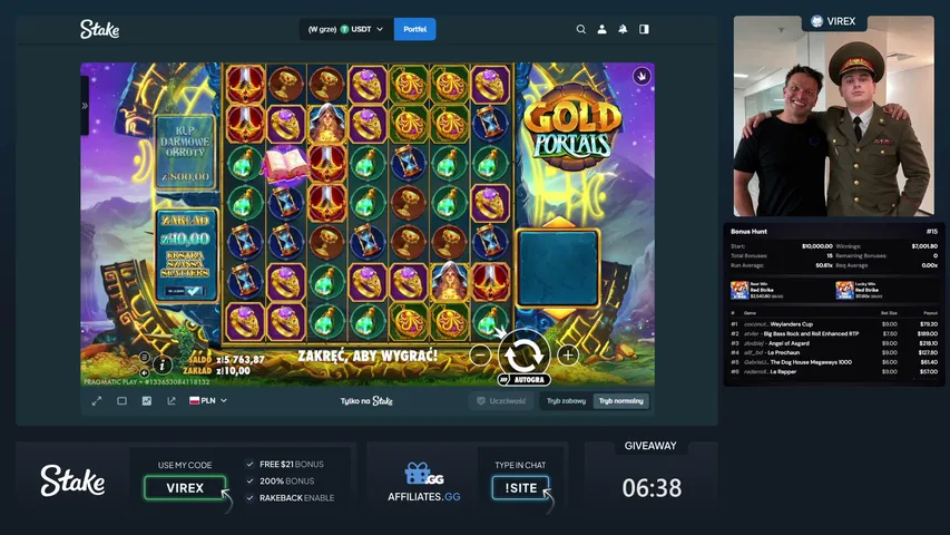 Nowa strona już jest VIREX.GG💎 !strona !stake !75k !scmz !ig !discord !snake